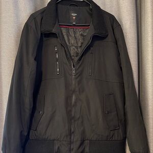 GUESS Men's Black Bomber Jacket